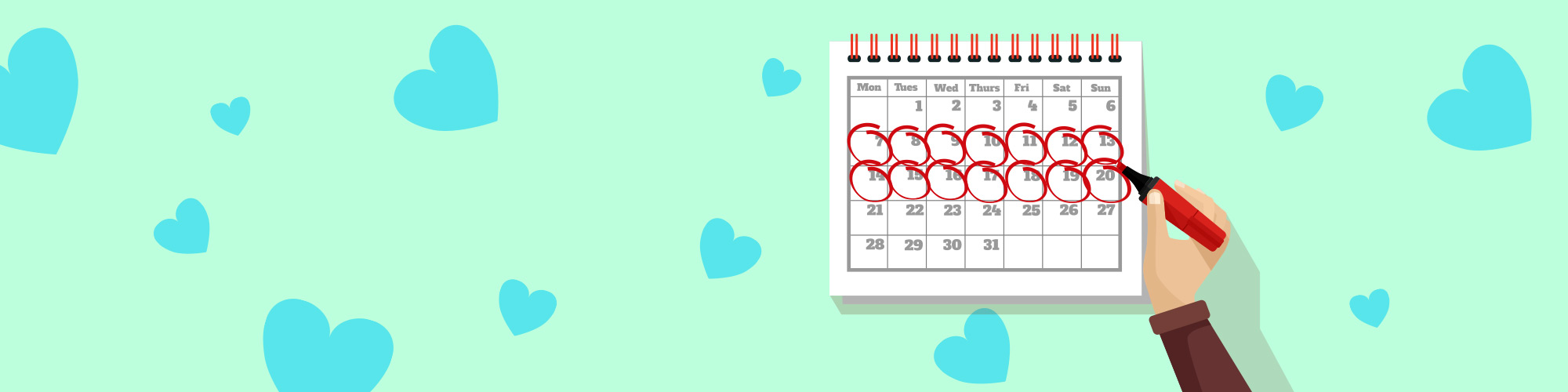 illustration d'une durée de vacances